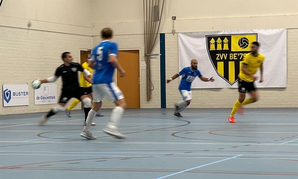 Jamie Dekkers viert zijn doelpunt